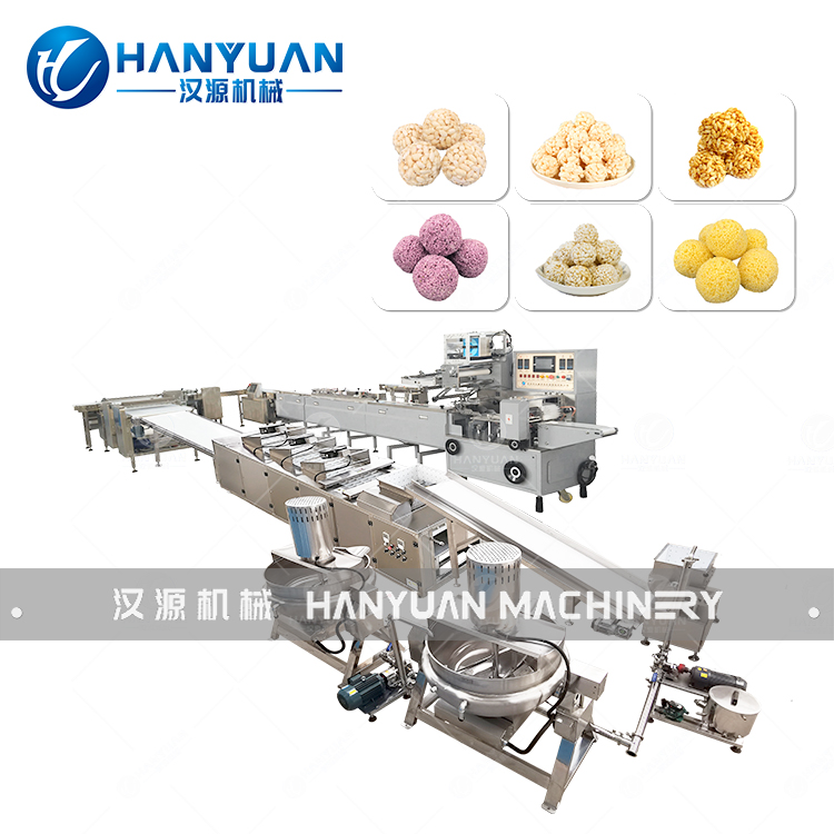 Automatic Puffed Rice Ball Production Line